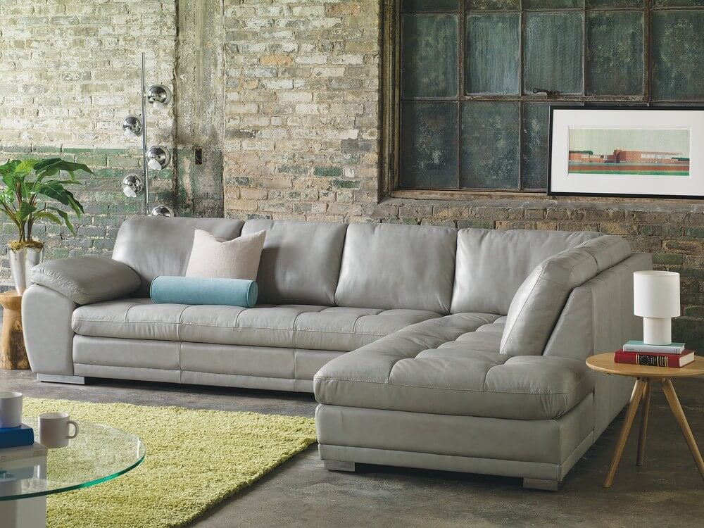 leather sofa